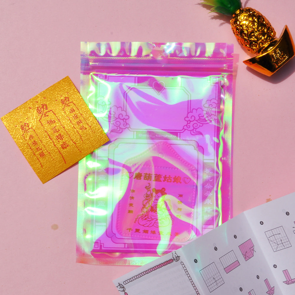 Love Attraction Incense Sachet with Bonus Origami Charm