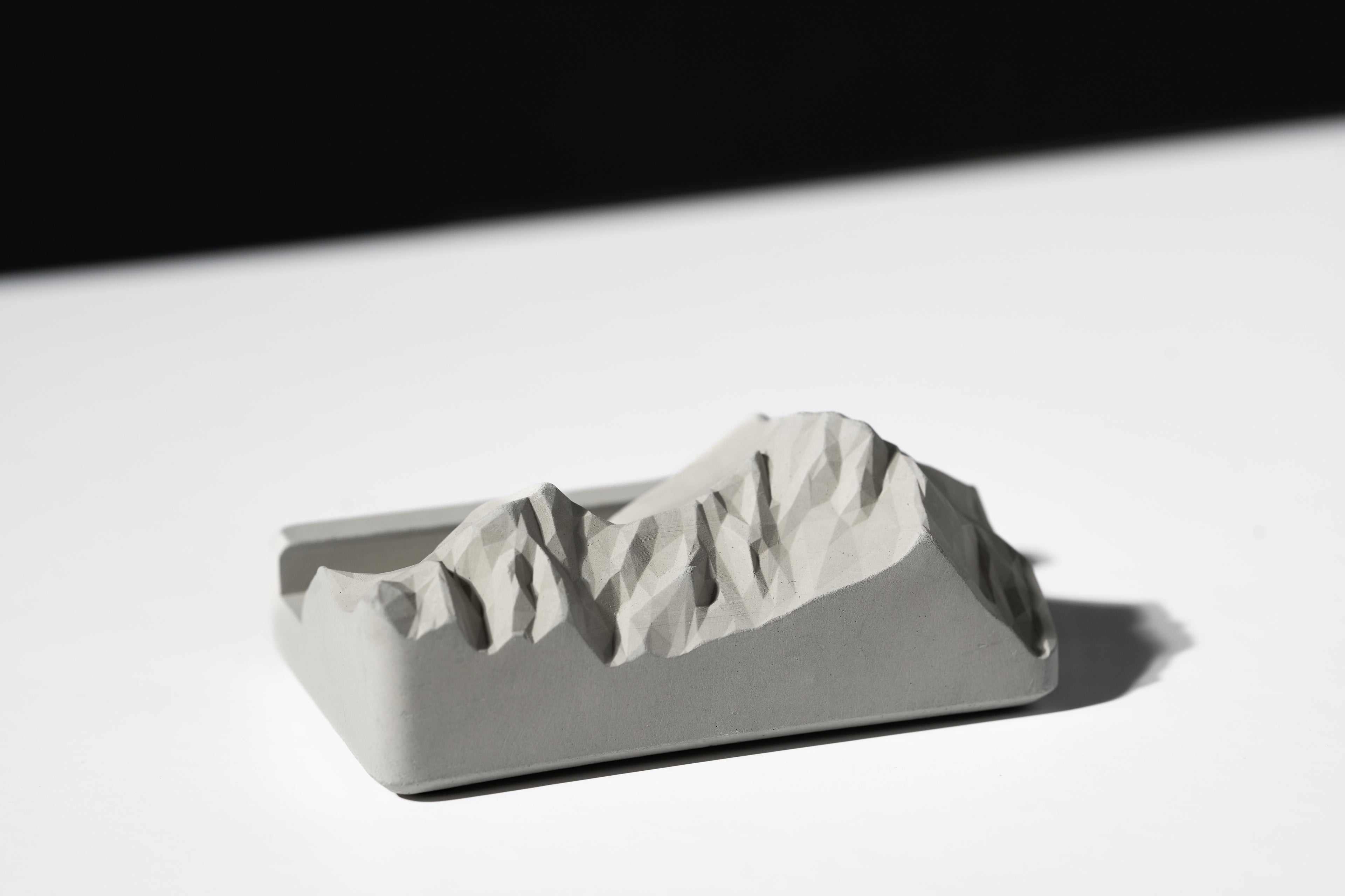 Yushan Cement Business Card and Phone Holder