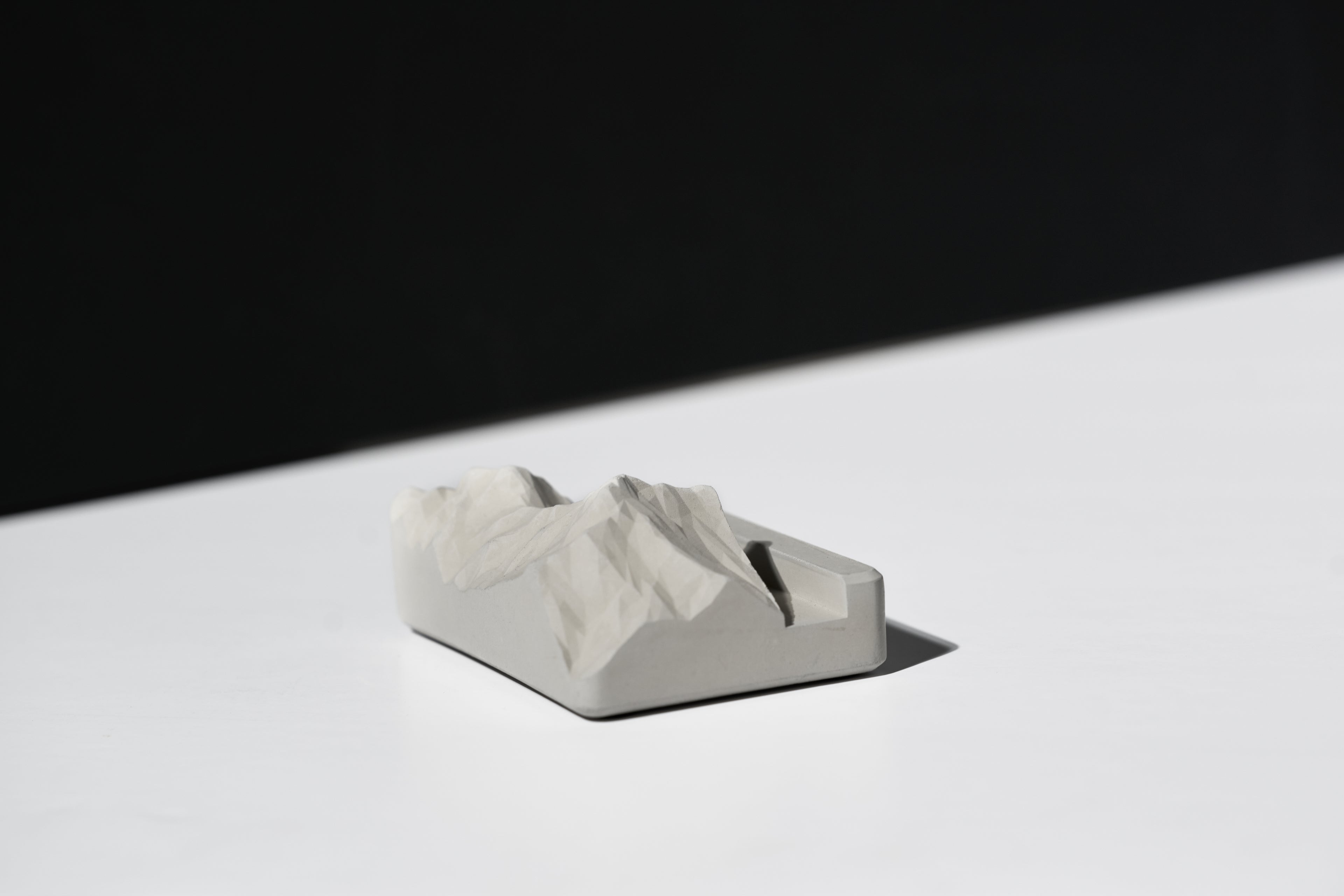 Yushan Cement Business Card and Phone Holder