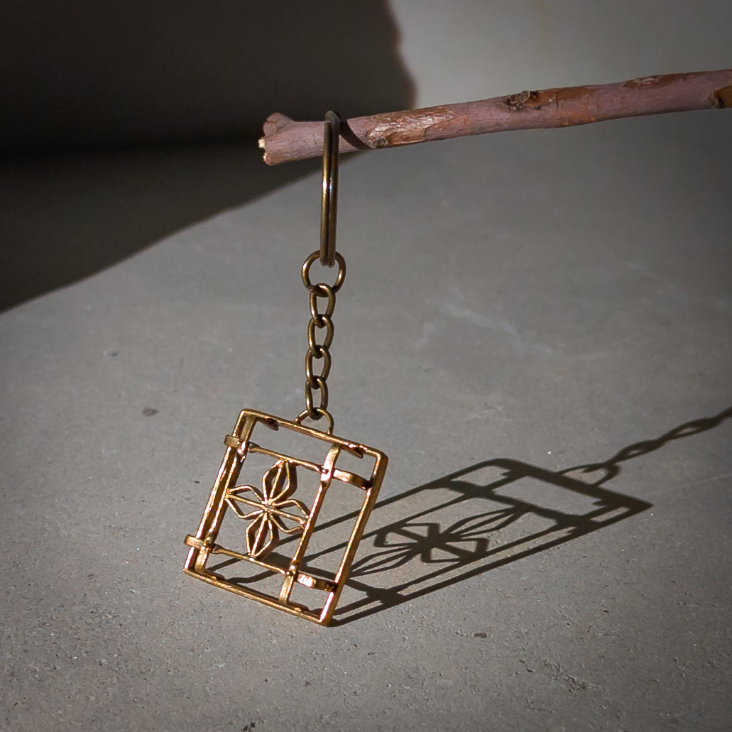 Window Grating Keychain