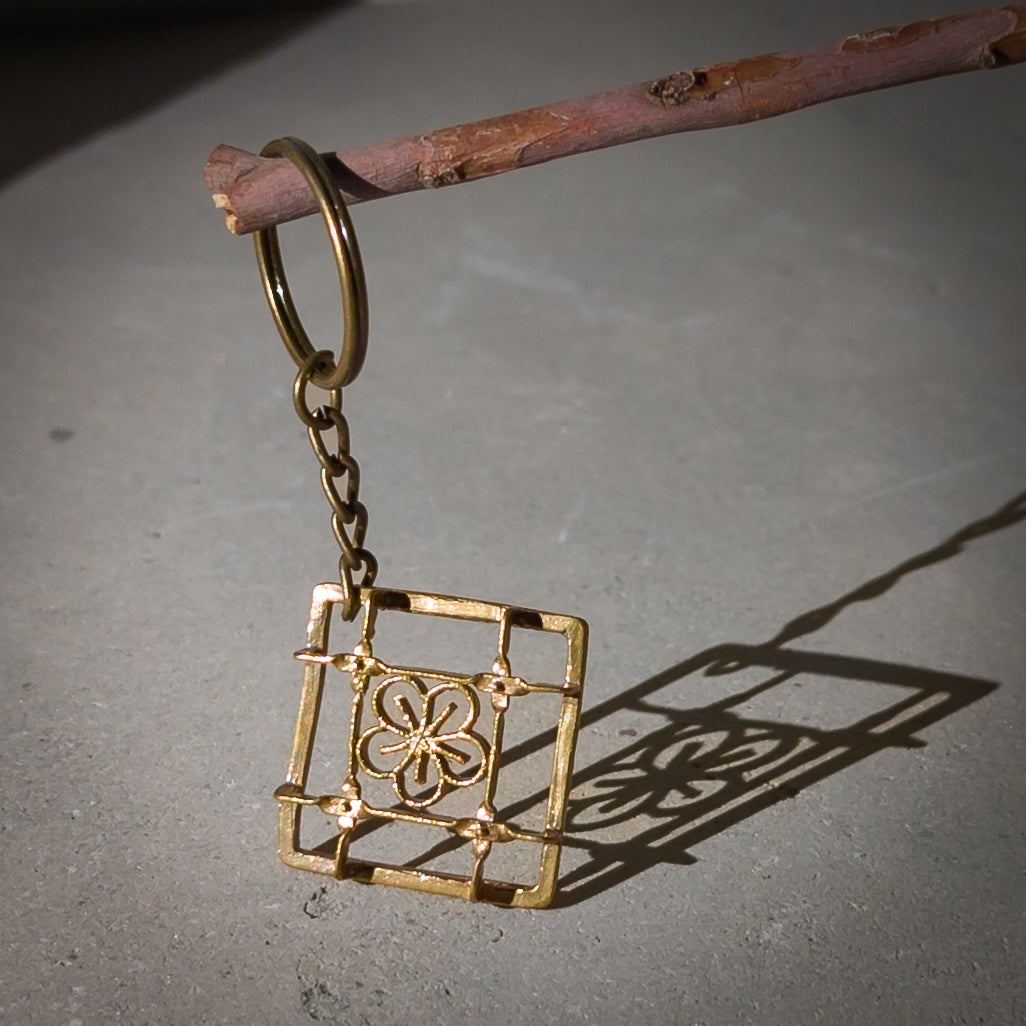Window Grating Keychain