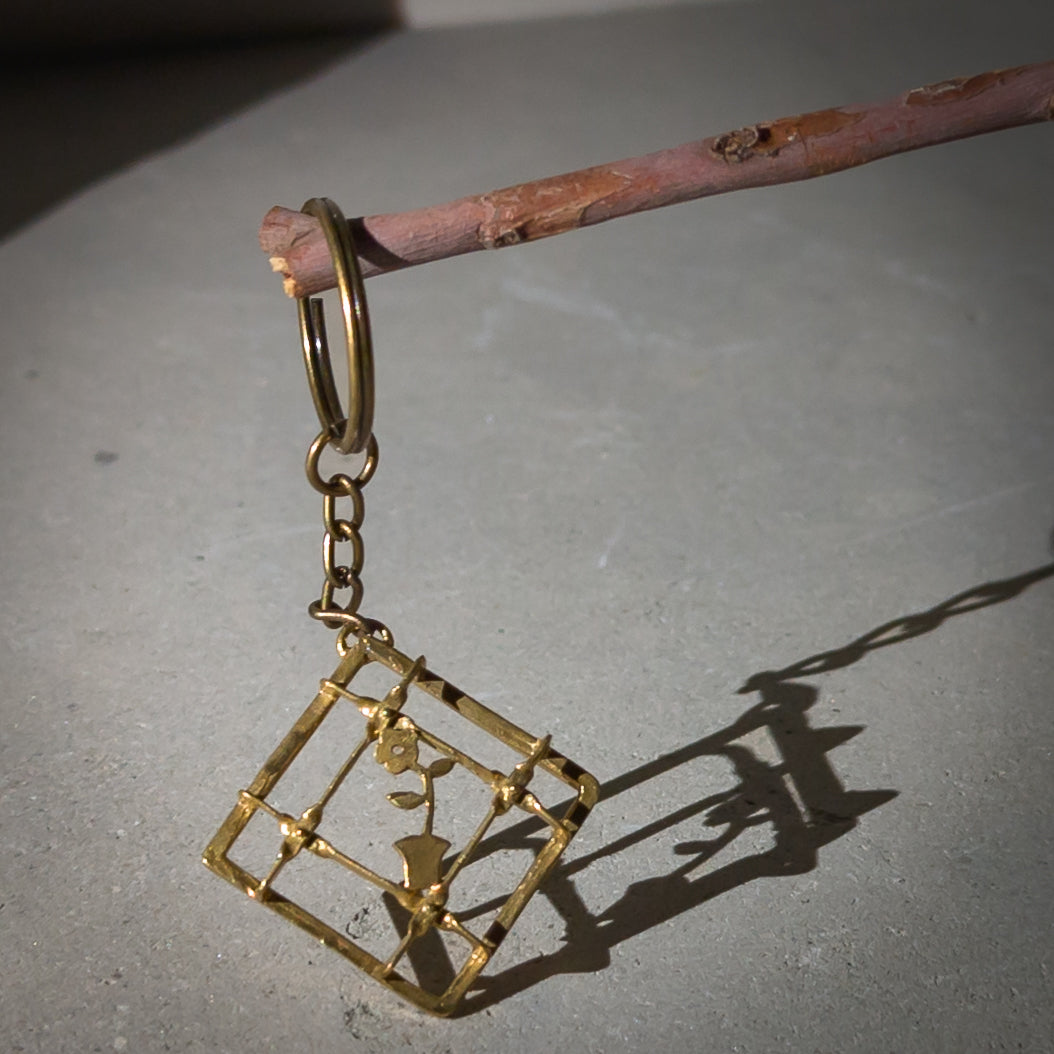 Window Grating Keychain