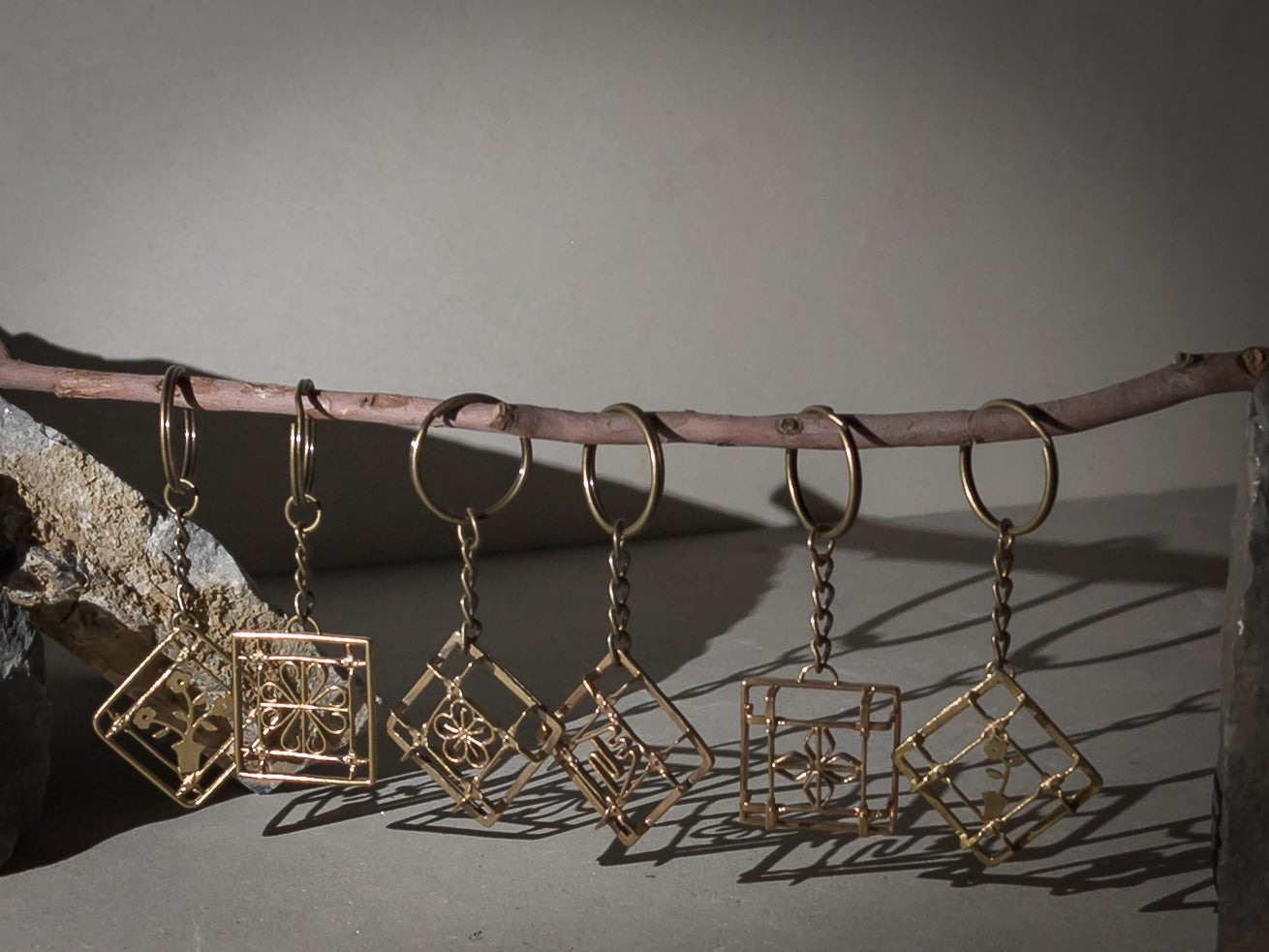 Window Grating Keychain