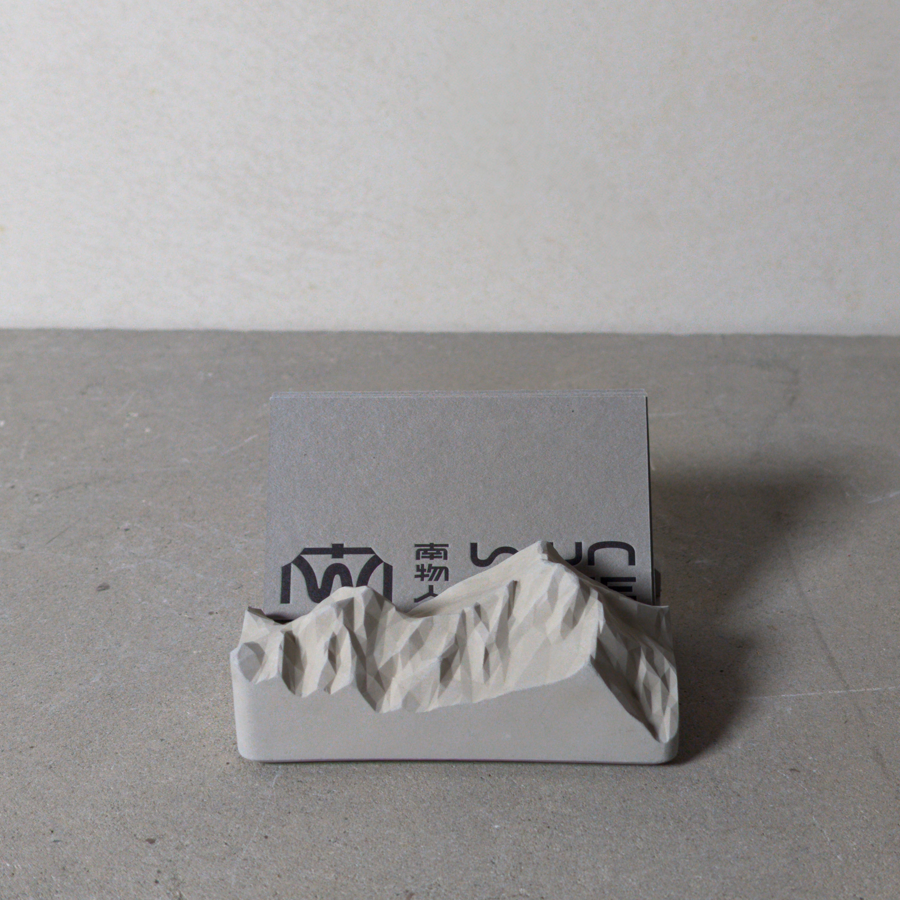 Yushan Cement Business Card and Phone Holder