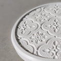 Begonia Flower Cement Coaster