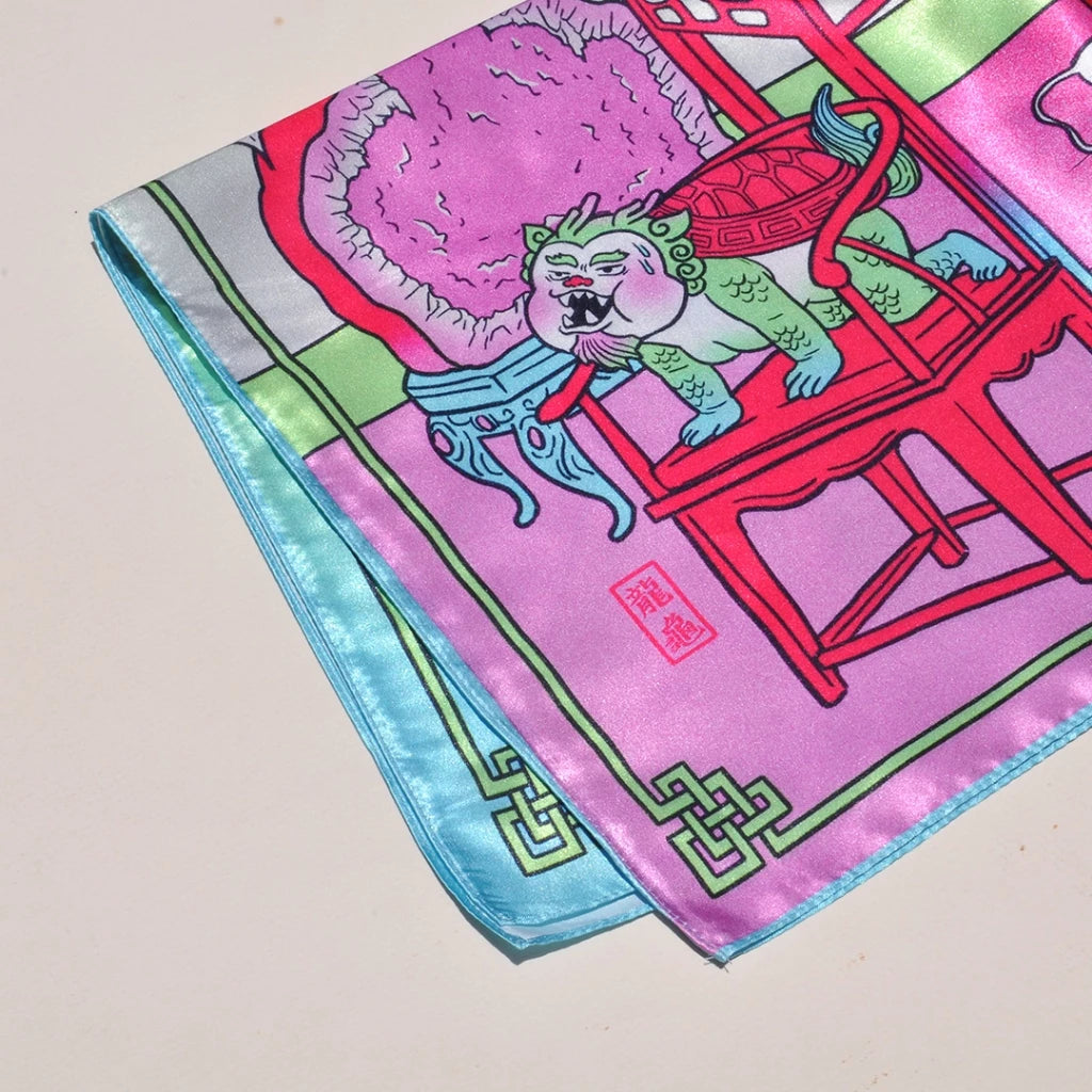 Miss Tanghulu Series Scarf – Feng Shui Five Elements Edition