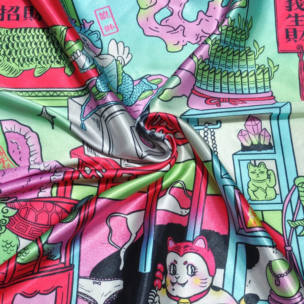 Miss Tanghulu Series Scarf – Feng Shui Five Elements Edition